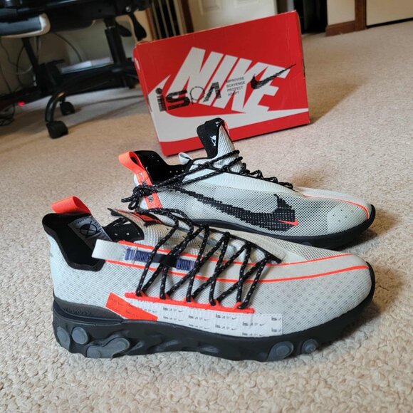 Nike React Runner ISPA “Ghost Aqua/Total Crimson” – Men’s Size 11.5 (NWOT) - Picture 3 of 6